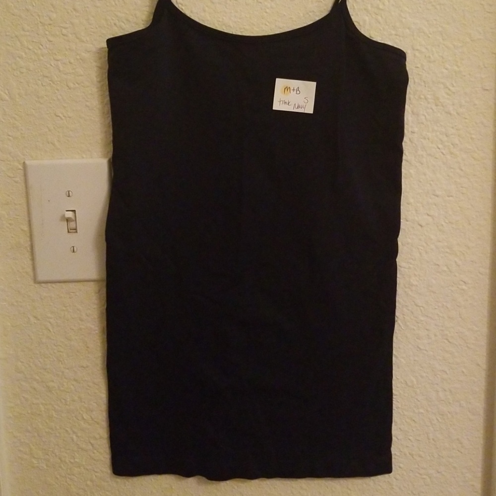 M &B navy tank size small